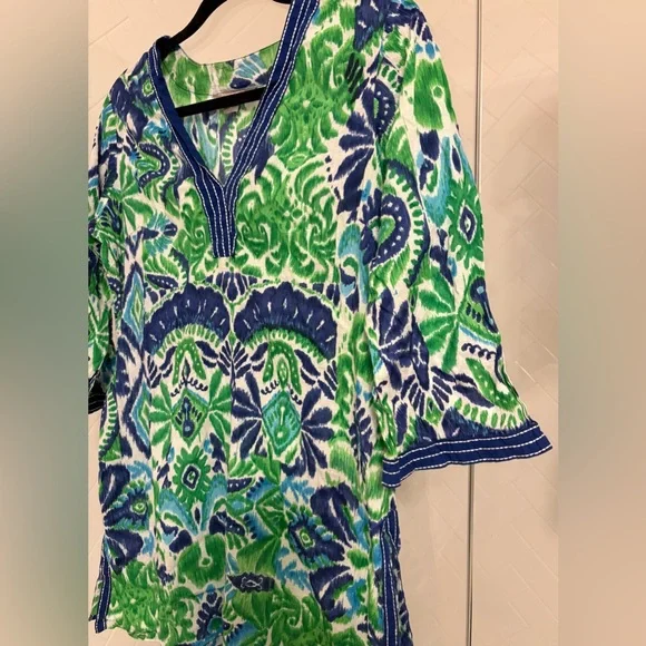 PEPPERMINT BAY • Women's Cover-Up/Beach Tunic • Size M - Picture 2 of 5